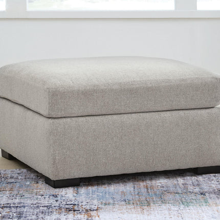 ModMax Luxe - Oversized Accent Ottoman - Flint