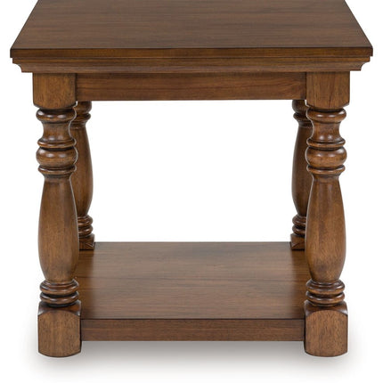 Sturlayne - Rectangular End Table - Brown