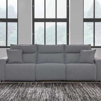 Modmax II - Reclining Sectional - Salt And Pepper