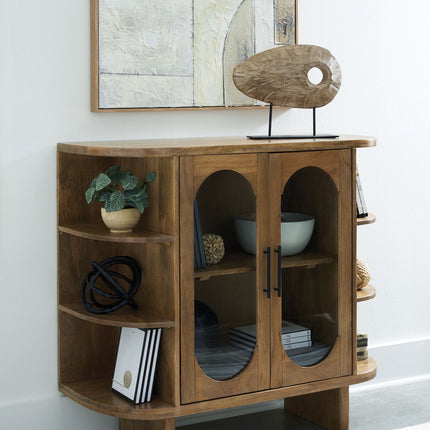 Niall - Accent Cabinet - Light Brown