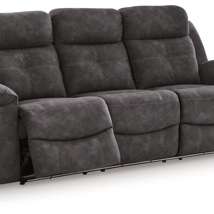 Brysonview - Reclining Sofa - Charcoal