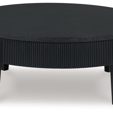 Marstream - Round Cocktail Table - Black