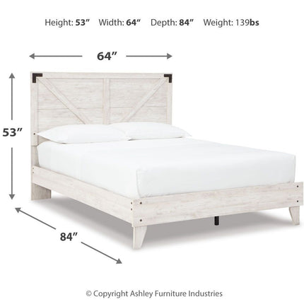 Shawburn - Panel Bed