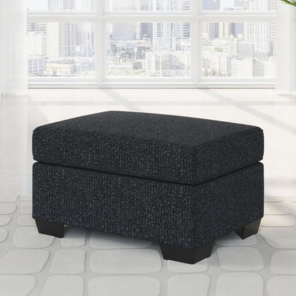 Jasmine Peaks - Ottoman - Coal