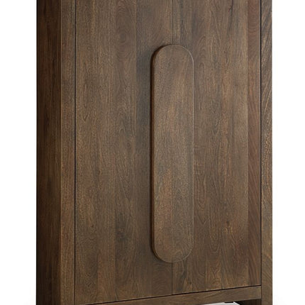 Thoren - Accent Cabinet - Medium Brown