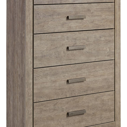 Culverbach - Five Drawer Chest - Gray