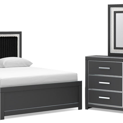 Zuraleus - Upholstered Panel Platform Bedroom Set
