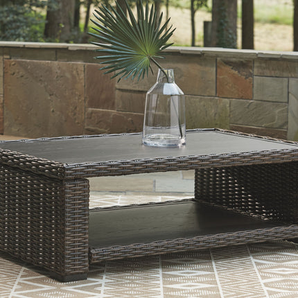Grasson Lane - Rectangular Cocktail Table - Brown