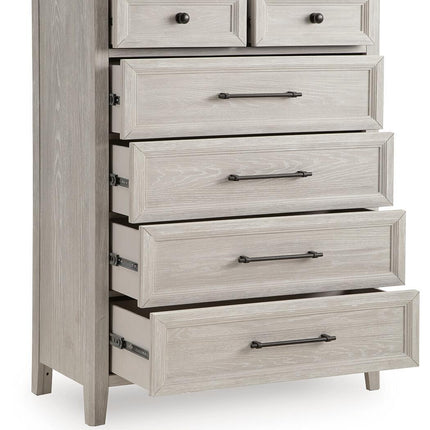 Darbonton - Six Drawer Chest - Dove White