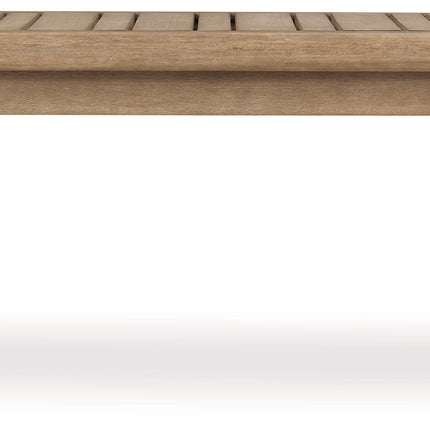 Carter Hall - Rectangular Cocktail Table - Beige