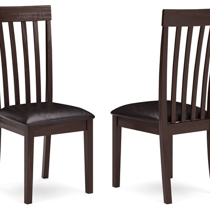 Hammis - Dining UPH Side Chair (Set of 2) - Dark Brown
