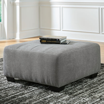 Birkdale Court - Oversized Accent Ottoman - Gray