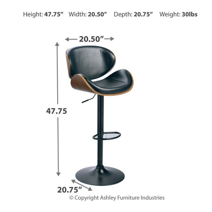 Bellatier - Adjustable Height Barstool