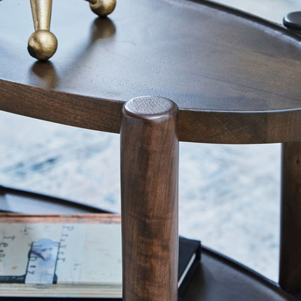 Wiattbury - Accent Table - Gray Brown