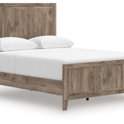 Rusticott - Panel Bed