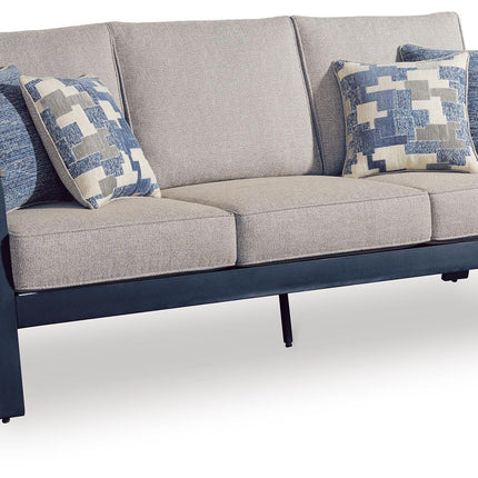 East Beach - Sofa With Cushion - Blue