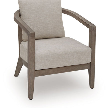 Joy Lagoon - Outdoor Chairs With Cushions/Table (Set of 3) - Beige