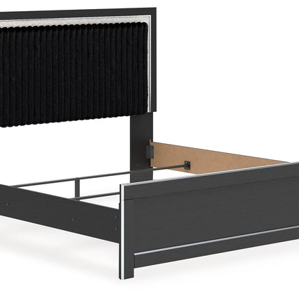 Zuraleus - Upholstered Panel Bed