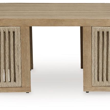 Serena Shores - Rectangular Cocktail Table - Beige