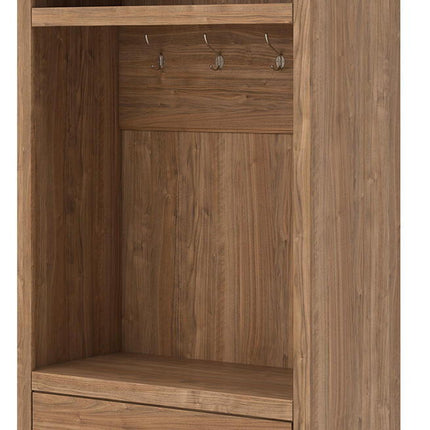 Dovander - Hall Tree With Storage Bench - Brown