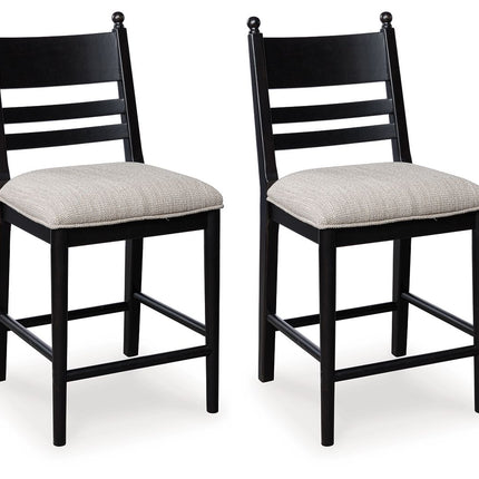 Greddinton - Upholstered Barstool (Set of 2)