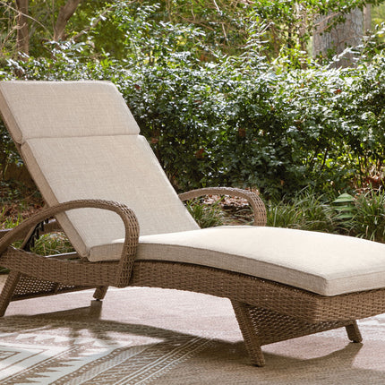 Laguna Heights - Chaise Lounge With Cushion - Beige