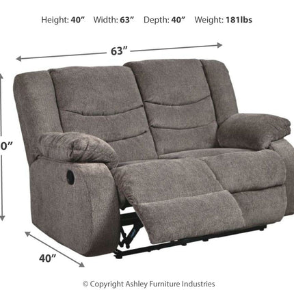 Tulen - Reclining Loveseat
