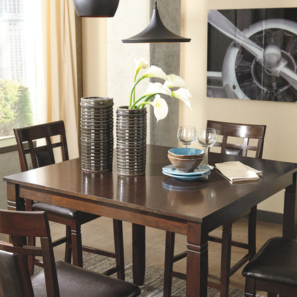 Bennox - DRM Counter Table Set (Set of 5) - Brown