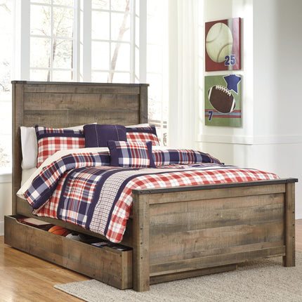 Trinell - Panel Bed