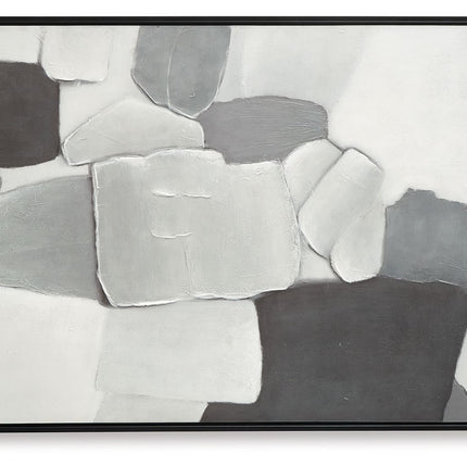 Adilson - Wall Art - White / Gray / Black