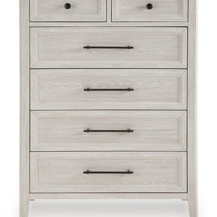 Darbonton - Six Drawer Chest - Dove White