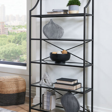 Dakerwell - Bookcase - Antique Black