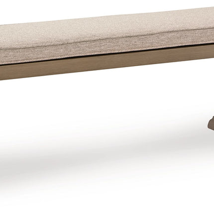 Laguna Heights - Bench With Cushion - Beige