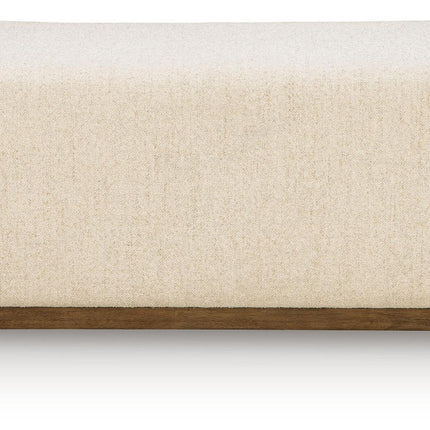 Marxmore - Upholstered Ottoman With Storage - Brown