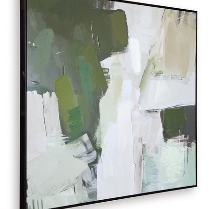 Vinick - Wall Art - Green / Gray / White