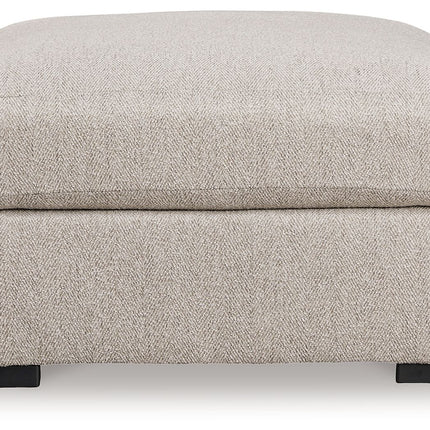 Ballyton - Oversized Accent Ottoman - Sand