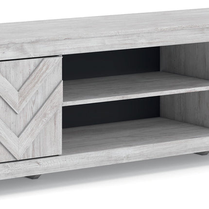Cayboni - LG TV Stand With Fireplace Option