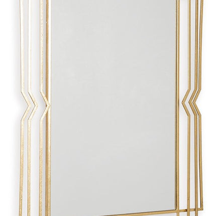 Claybrook - Accent Mirror - Gold Finish