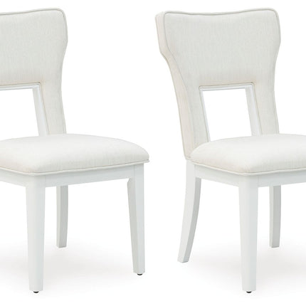 Chalanna - Dining Upholstered Side Chair (Set of 2) - White