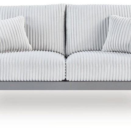 Hurley Park - Loveseat With Cushion - Gray
