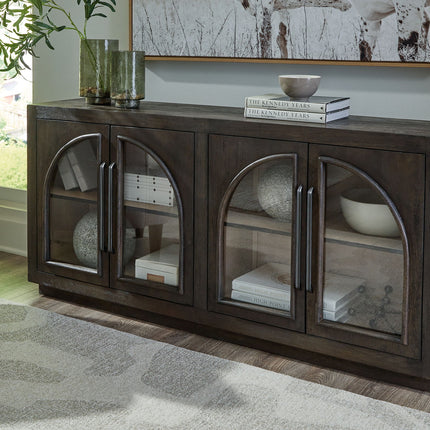 Dreley - Accent Cabinet - Grayish Brown