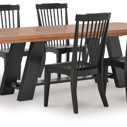 Greddinton - Extension Dining Table Set