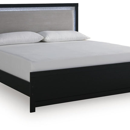 Maeling - Upholstered Panel Bed