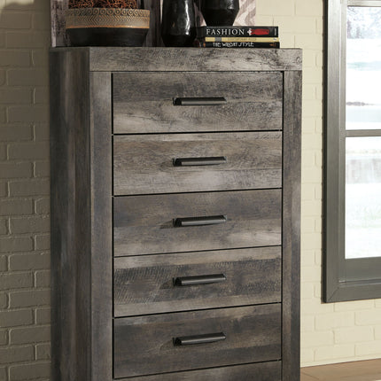 Wynnlow - Five Drawer Chest - Gray