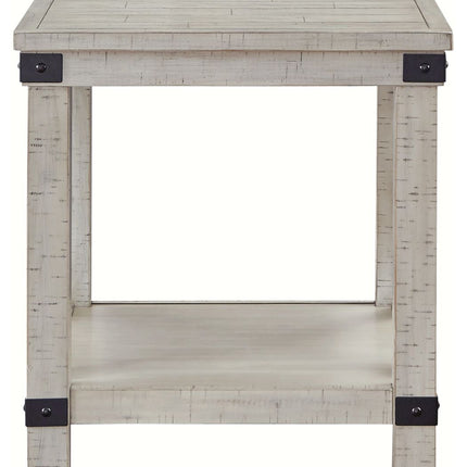 Carynhurst - Rectangular End Table - Whitewash