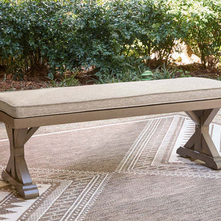 Laguna Heights - Bench With Cushion - Beige