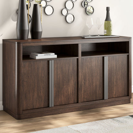 Dilenno - Dining Room Server - Dark Brown
