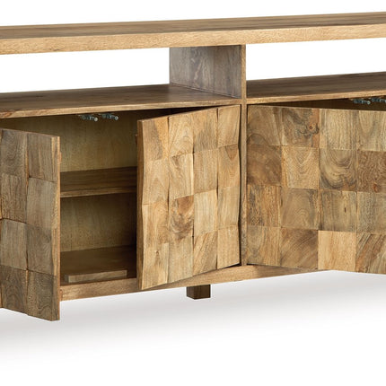 Hudwick - Accent Cabinet - Natural Brown