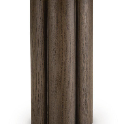 Darimore - Chair Side End Table - Burnished Brown