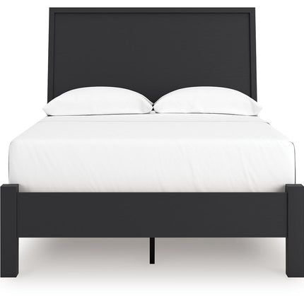 Danziar - Panel Bed With Low Footboard